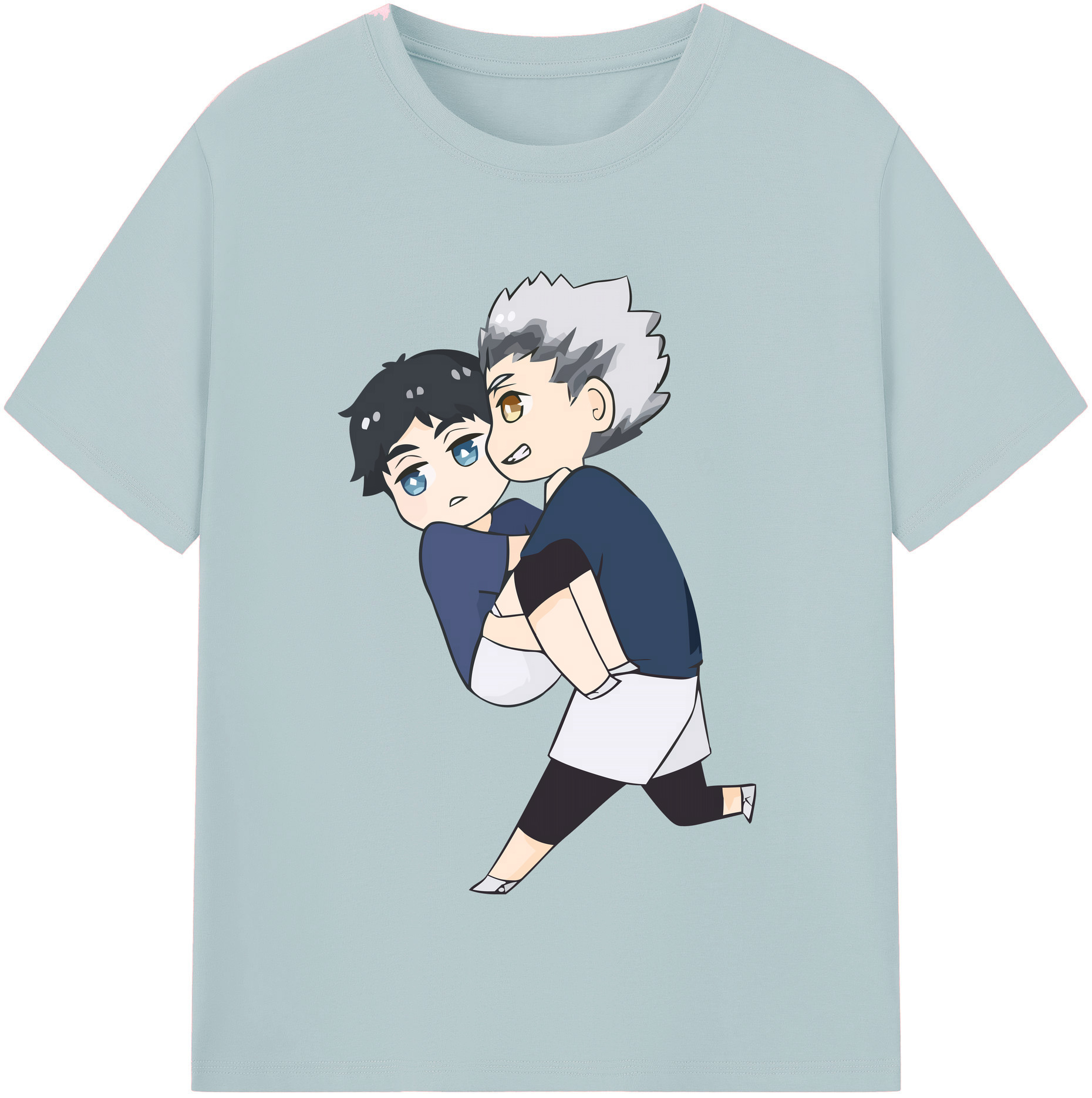 （画像用） ハイキュー!! Haikyu!! 綿100％半袖Tシャツ（フロントプリント）